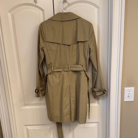 J. Crew Tan Double-Breasted Trench Coat - Picture 2 of 5